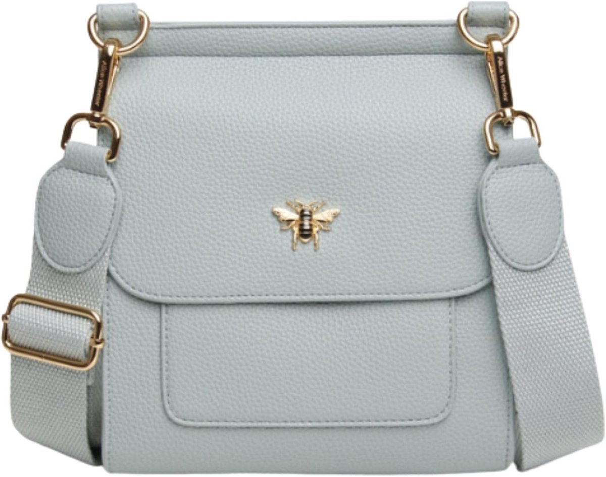 Crossbody tas pastel - vegan leer - trendy design - ideaal voor dagelijks gebruik - ShopVlot