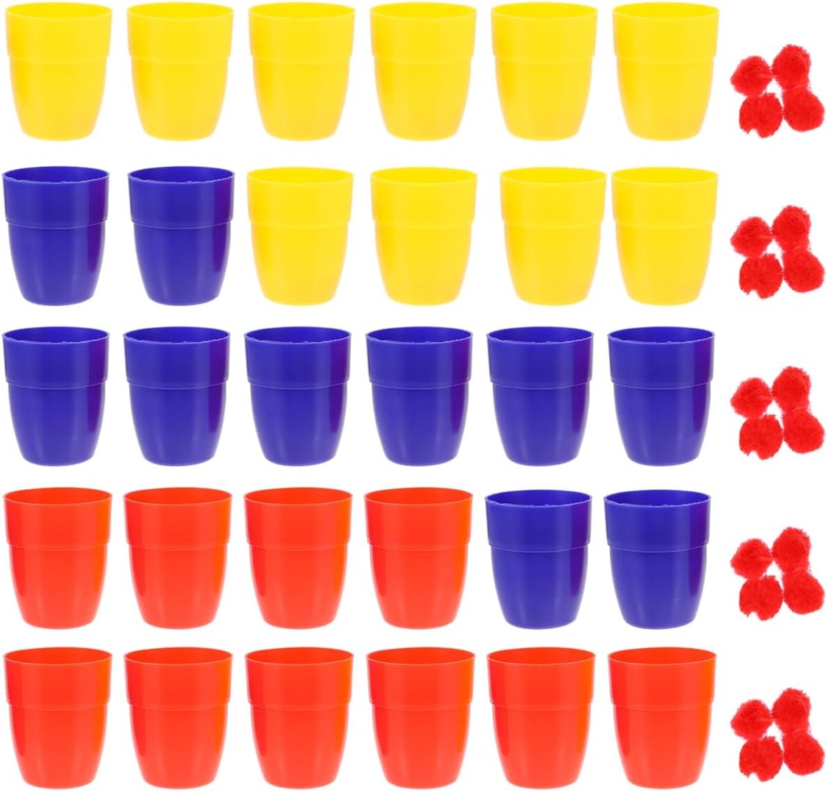 Cups And Balls Trick - Professionele Goochelaar Set - 30 Stuks - Voor Spectaculaire Optredens - ShopVlot