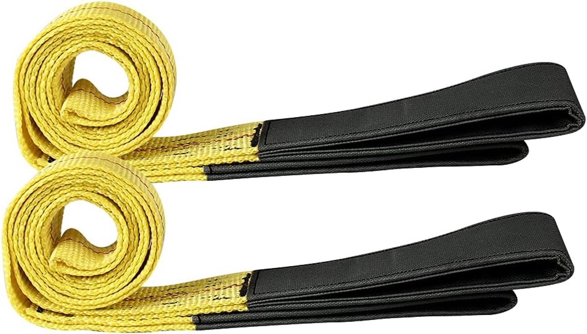 Lifting strap 1.8 m x 5 cm - polyester - 500 kg draagvermogen - ideaal voor zware lasten - ShopVlot