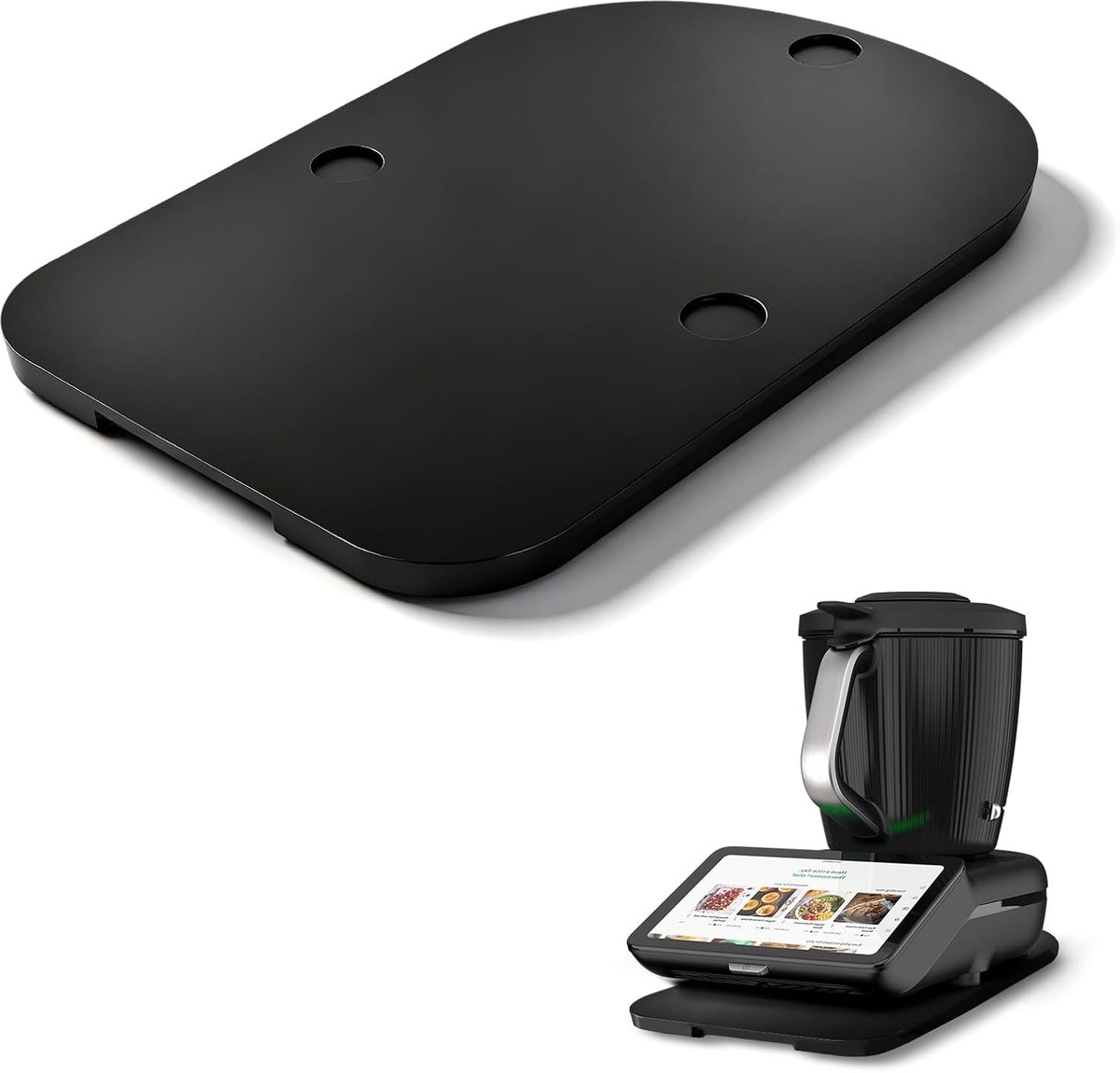 Sliding Board voor Thermomix TM7 - Bamboe met wielen - Lichtgewicht en makkelijk te verplaatsen - ShopVlot