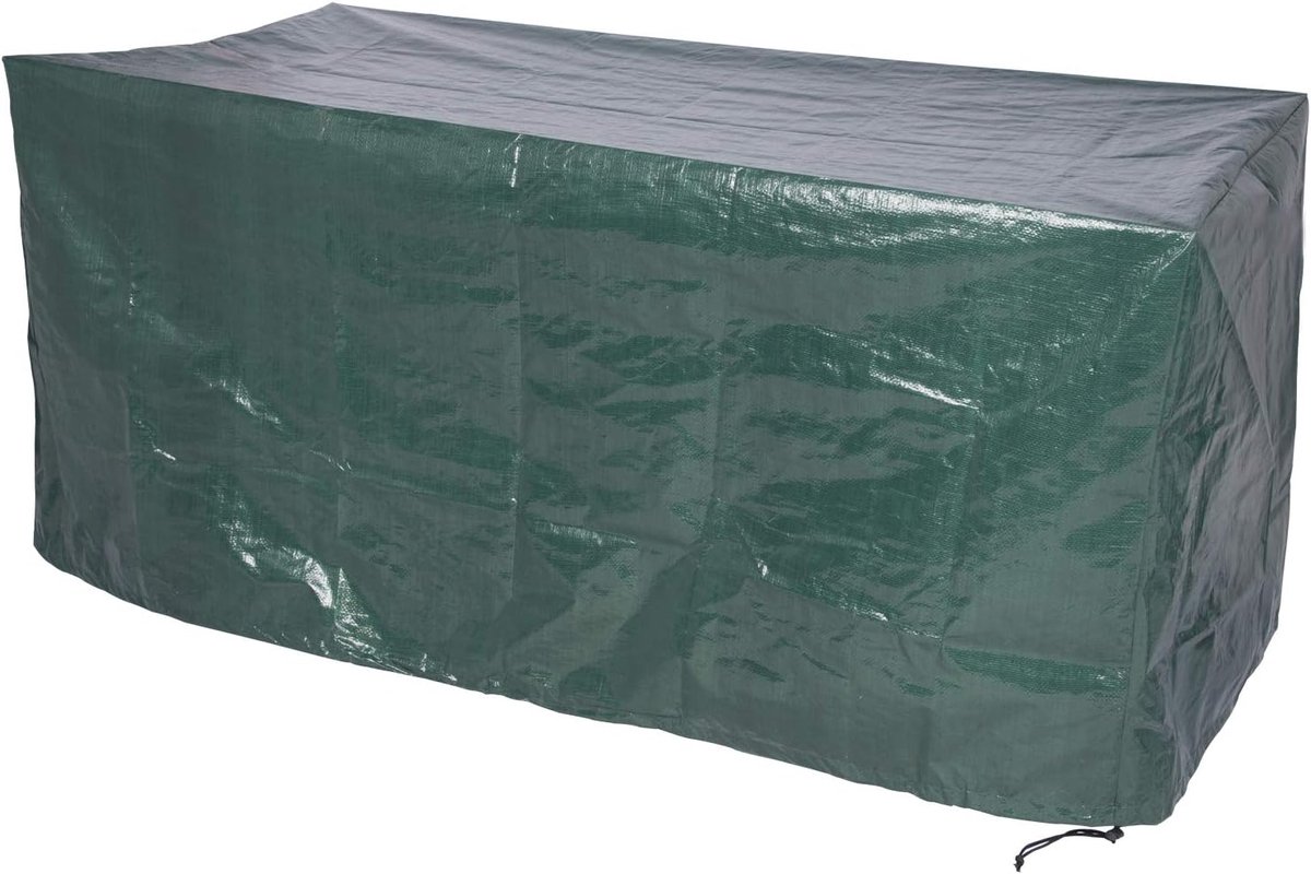 Beschermhoes tuinmeubelen 193 x 136 x 88 cm - polyethyleen - waterdicht - beschermt tegen vuil en vocht - ShopVlot