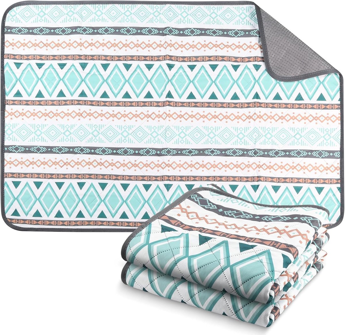 Herbruikbare Puppy Pads 70x100cm - 2 Stuks Wasbare Puppy Matten - Super Absorberend en Lekvrij - ShopVlot