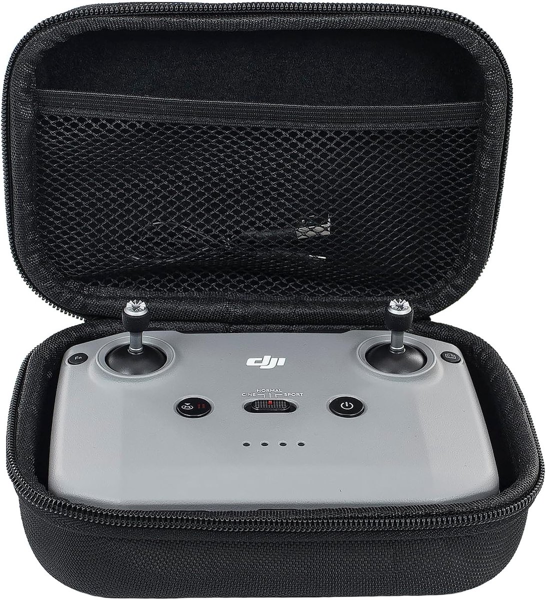 Hard Travel Case voor DJI RC-N3/RC-N2/RC-N1 - Zwart EVA materiaal - Perfecte bescherming - Ideaal voor reizen - ShopVlot