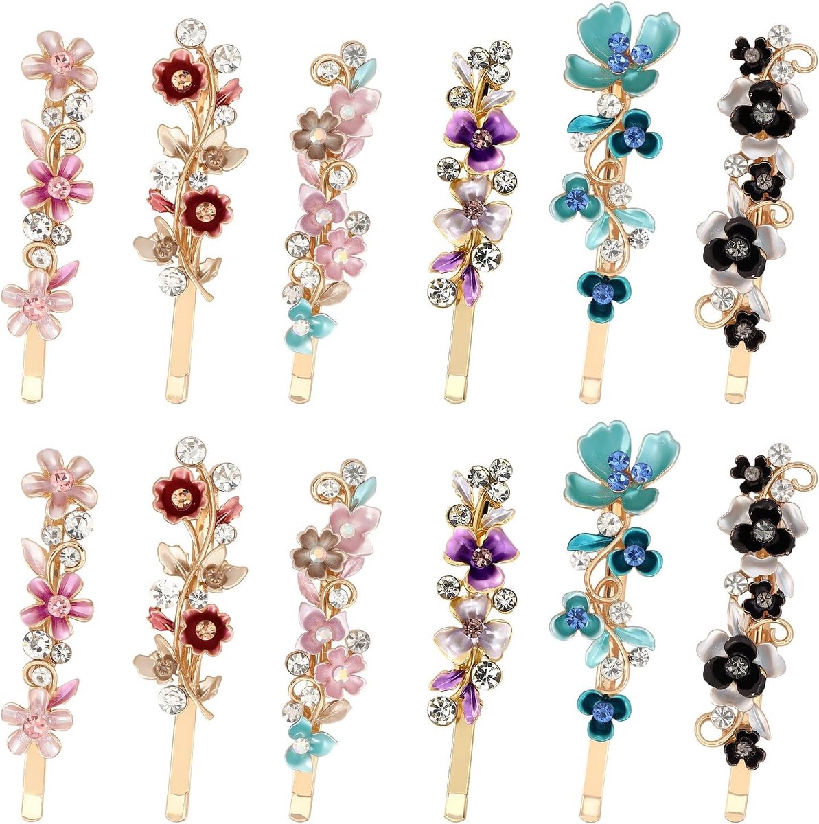 12 stuks bloem clips