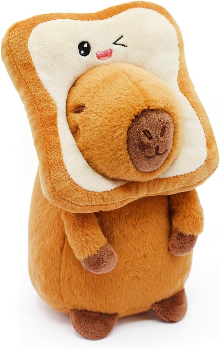 Toy - Hug-a-Capybara - Capybara Toast pluche 23 cm