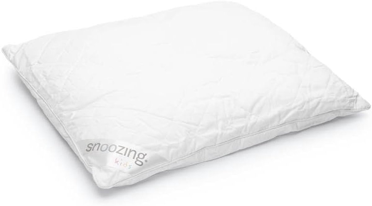 Kussen 60x70 cm - Synthetisch - Wit - Perfect voor kinderen - SnelShoppen