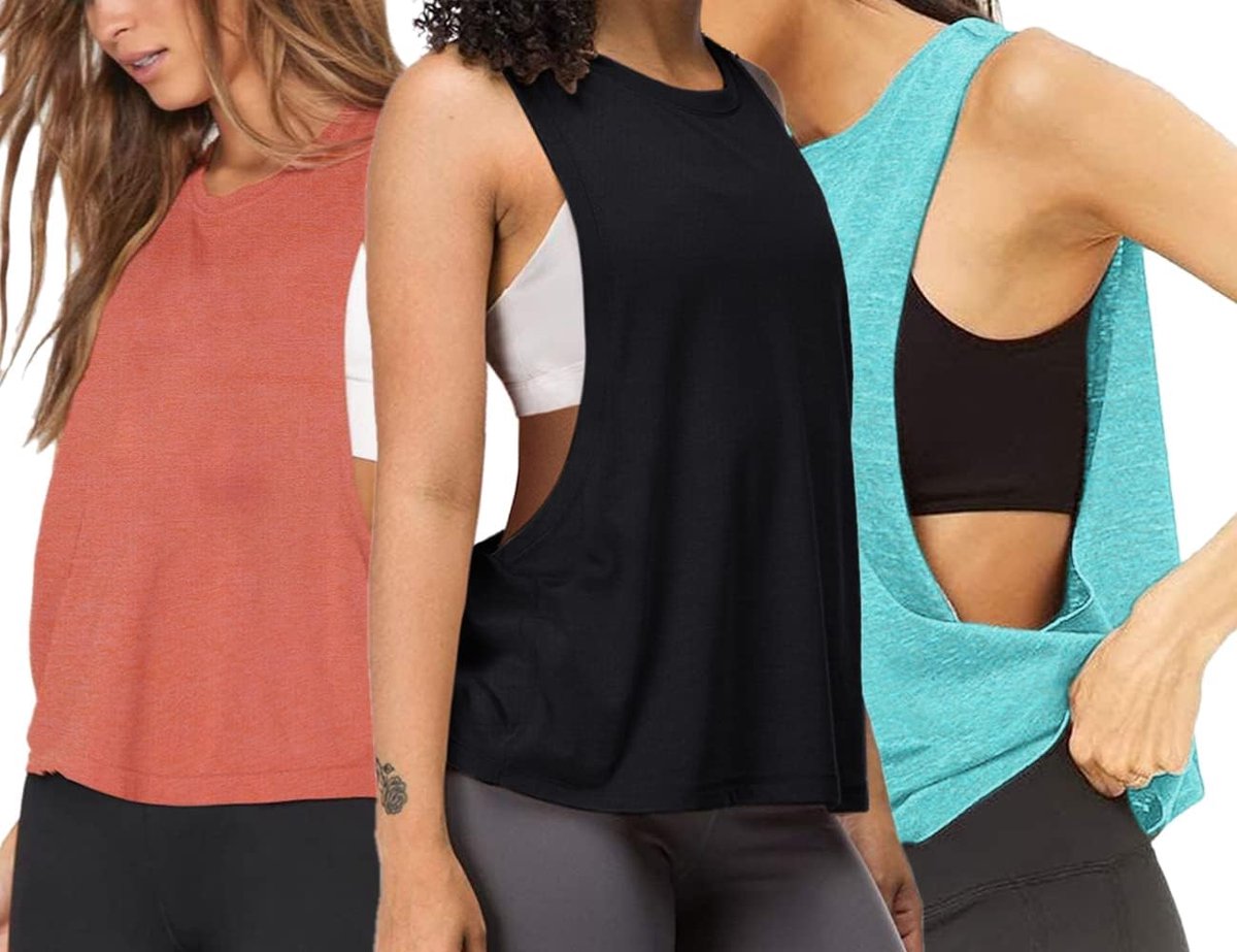 Workout Fitness Tank Tops Bijgesneden Mouwloze Gym Yoga Running Atletische Shirts