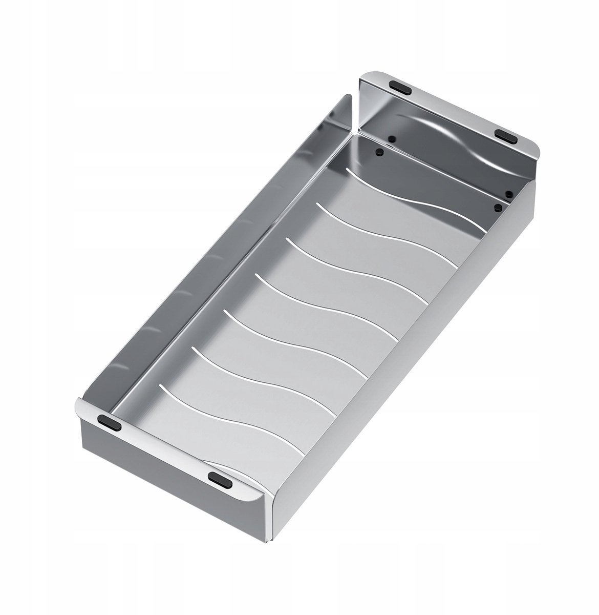 Merkloos RVS Afdruiprek voor Spoelbak - Inox