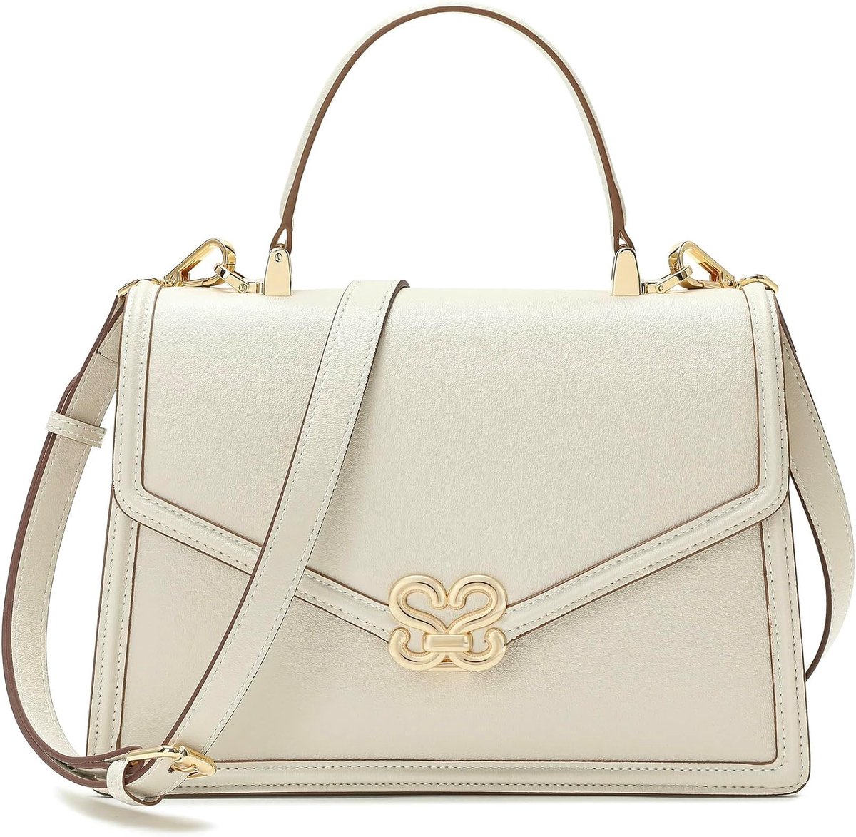 Dames handtas schoudertas - leren crossbody tas - met afneembare schouderband - ideaal voor dagelijks gebruik - ShopVlot