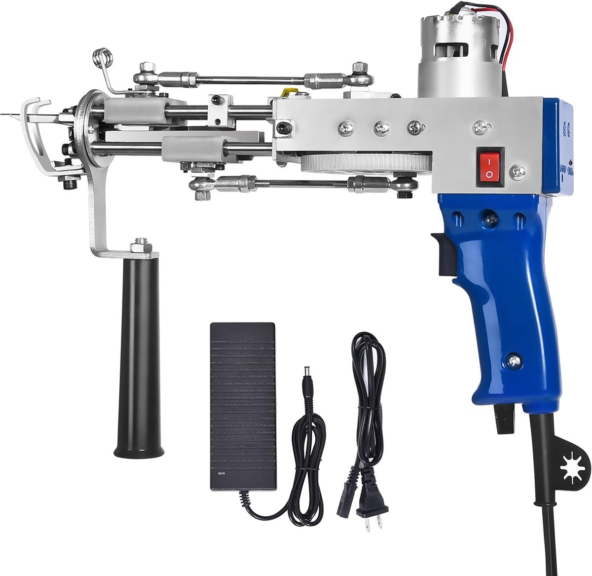 Tuft gun elektrisch - 2 in 1 voor lus- en snijharen - efficiënt en creatief tufting - perfect voor DIY projecten - ShopVlot