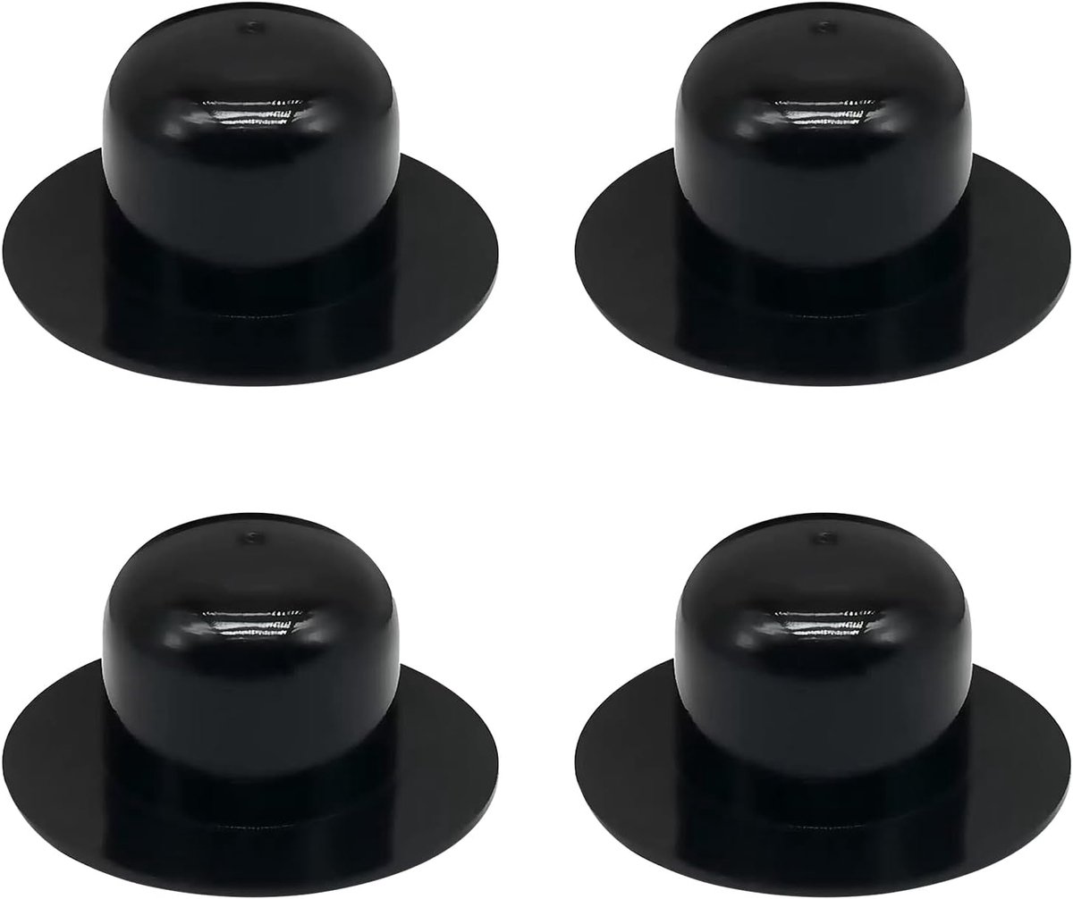 Zwembadadapters set - 4 stuks zwart - complete aansluitset - sluit veilig en efficiënt af - ShopVlot