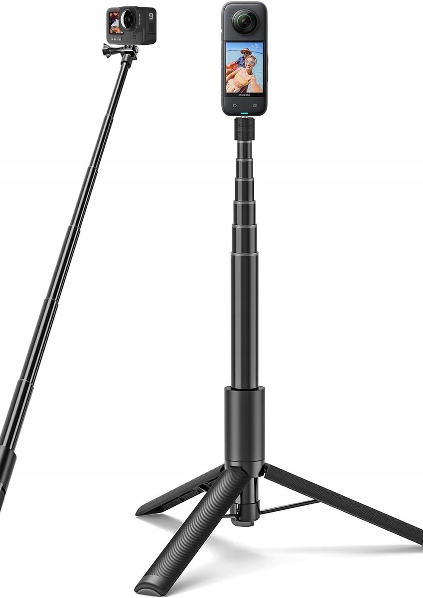 Merkloos Selfie Stick Statief 120cm Telescopisch voor Camera's