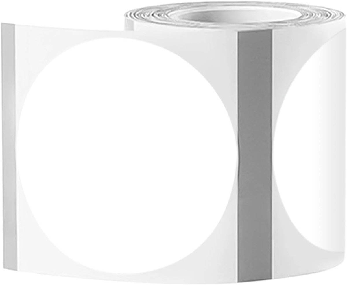 Ronde etiketten 50mm - zelfklevend papier - waterproof - ideaal voor labelen - ShopVlot