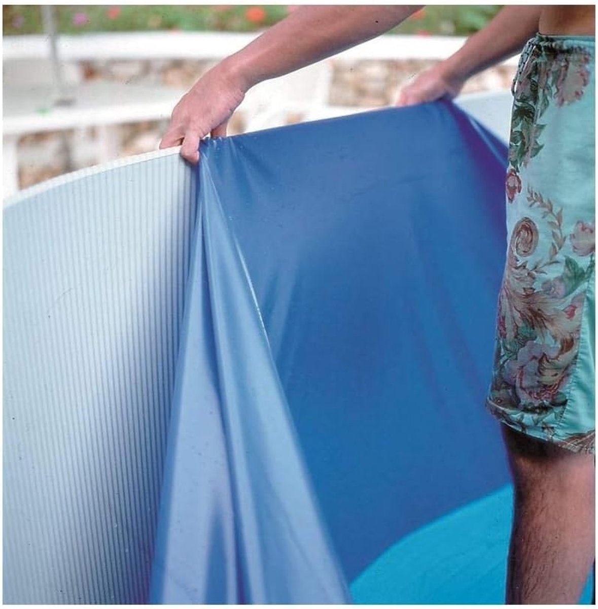 Pool Liner 300 x 300 x 65 cm - Blauw - Dikte 20/100 - Geschikt voor zwembaden - ShopVlot