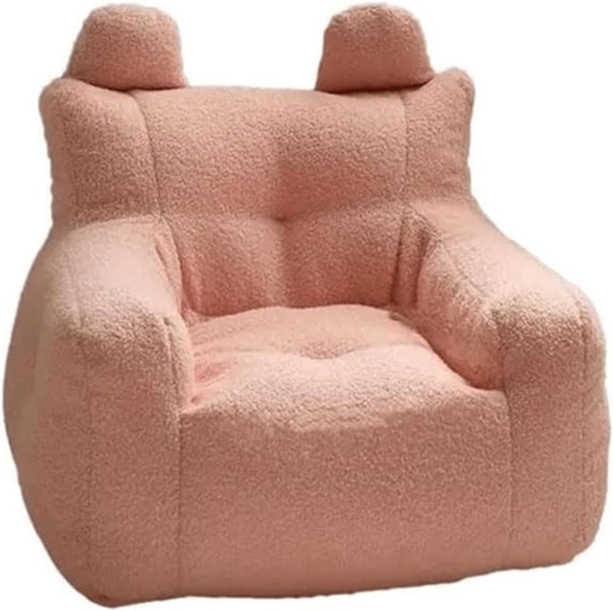 Zitzak Stoel - Luie Fauteuil Vloer - Ontspannen Thuis - Volledig Gevuld EPS - 50 x 50 x 56 cm