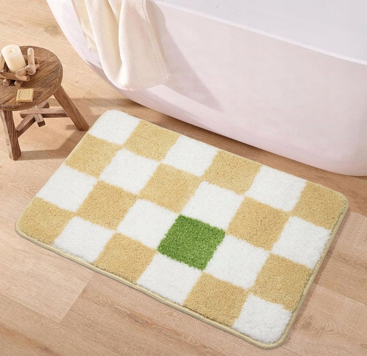 Badkamermat Schakelaar 65x45cm - Wasbaar & Antislip