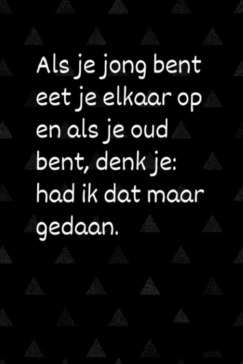 Notitieboek A5 - Leuk ontwerp - Inspirerende quote - Perfect voor ideeën en aantekeningen - ShopVlot