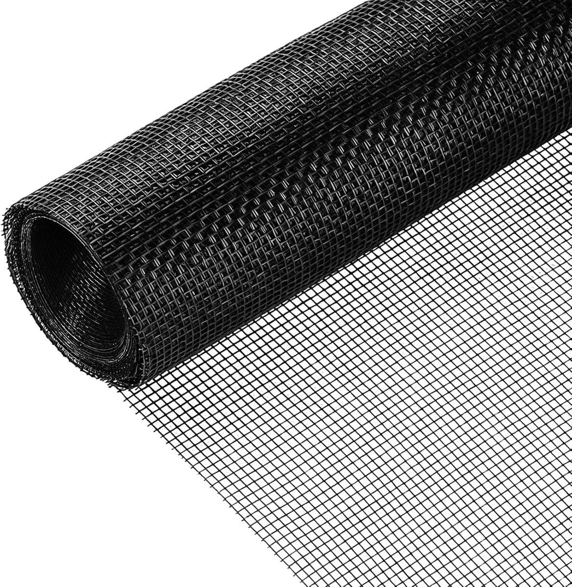 Insectenscherm voor ramen 100 x 250 - Glasvezel vliegenhor - Houdt insecten buiten - Ideaal voor deuren en patio - ShopVlot