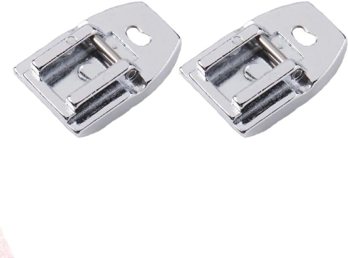 Invisibele rits voet - 2 pack - metalen constructie - voor naaimachines - ShopVlot