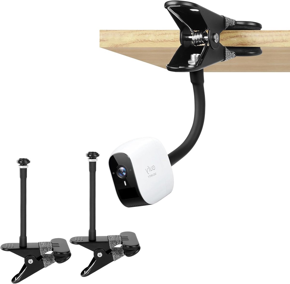 Camera montagebeugel 2-pack - Flexibele klem - Universeel compatibel - Geschikt voor Eufycam modellen - ShopVlot