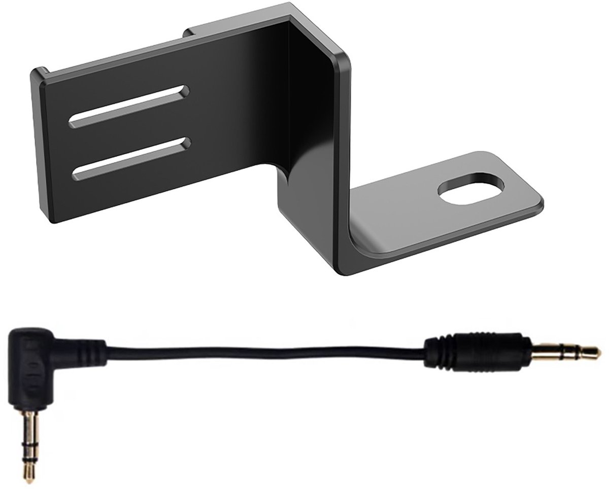 Geschikt voor Set Microphone Expansion Plate & Cable Geschikt voor Insta360 X4 Panorama Camera