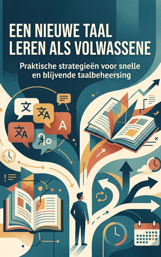 Een nieuwe taal leren als volwassene - cover