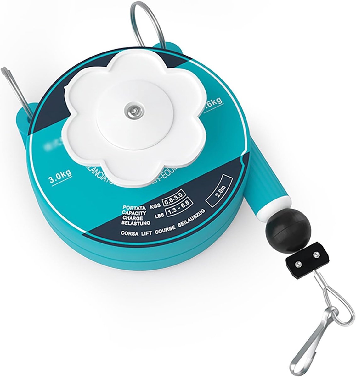 Veerbalancer - Takel ophanging - Gereedschap verplaatsen - Veiligheid gesp - 1-3 kg - Niet gespecificeerd
