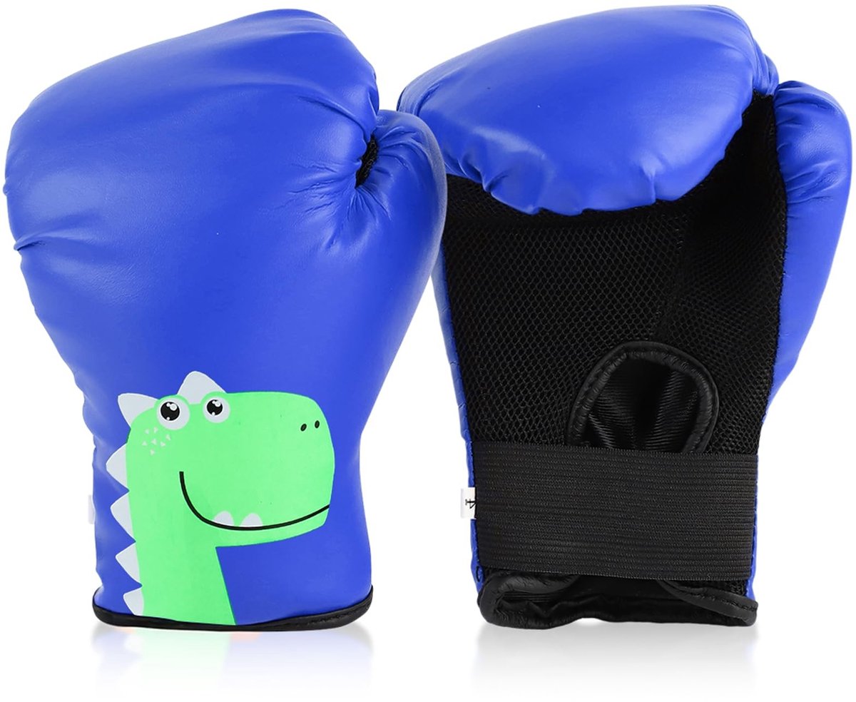 Dailygoods- Bokshandschoenen Kinderen - Duurzaam - Trainingshandschoenen - Geschikt voor 3-10 jaar - Ventilatiegaten - Flexibel Ontwerp - Kindersporthandschoenen