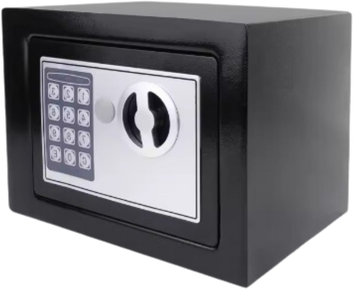 Brandkast - Met 2 Handmatige Override Sleutels en Veiligheidsbox met Dubbel Digitaal Toetsenbord en Sleutel