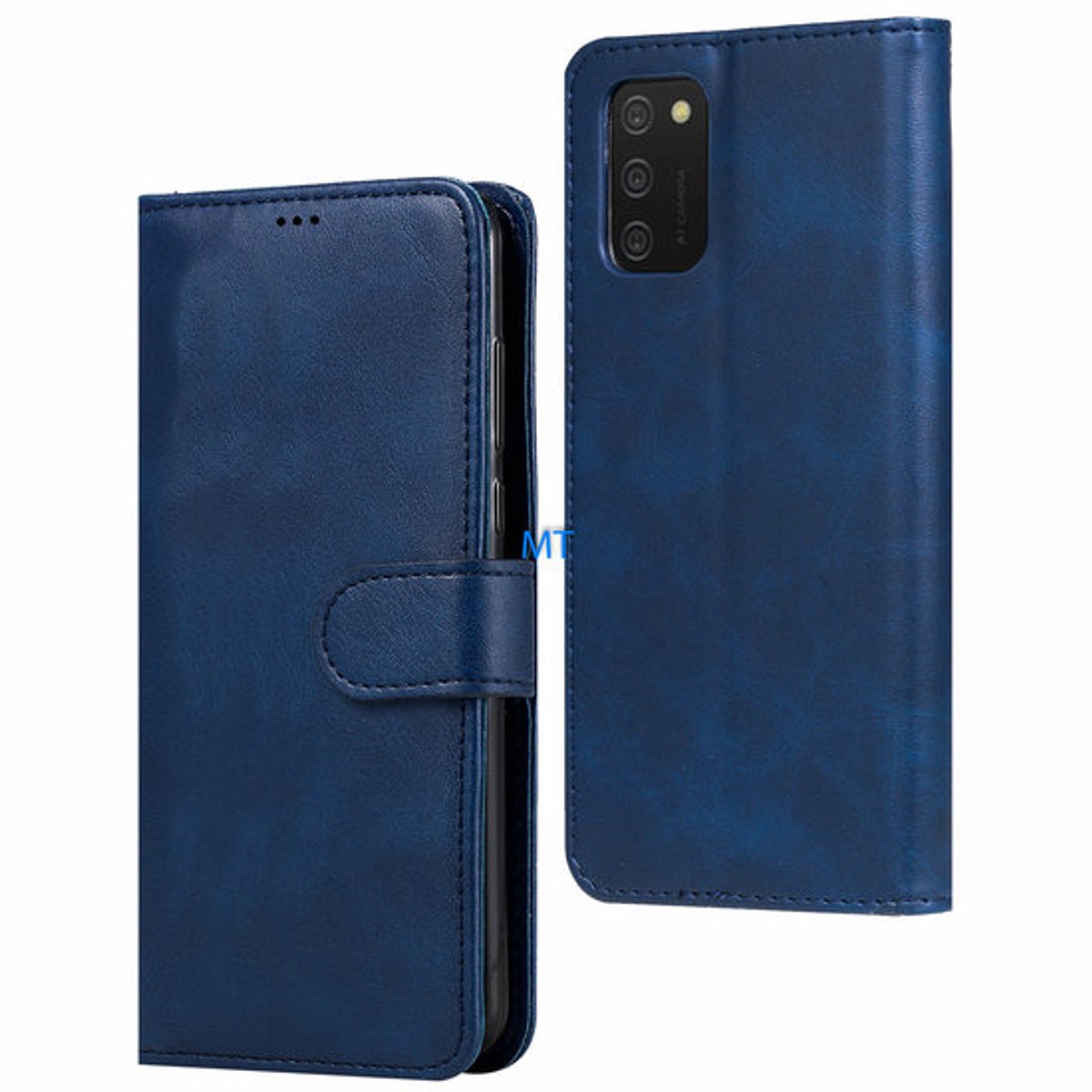Lux Wallet MT Case geschikt voor Galaxy S23 Plus - Blauw