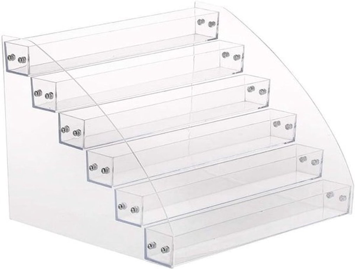 Nagellak-Organizer en Lippenstift-Cosmetic-Display Stand - Acryl Pouch voor Nagellak, Make-up en Tattoo-Ink - De perfecte oplossing voor Opbergen en Tonen