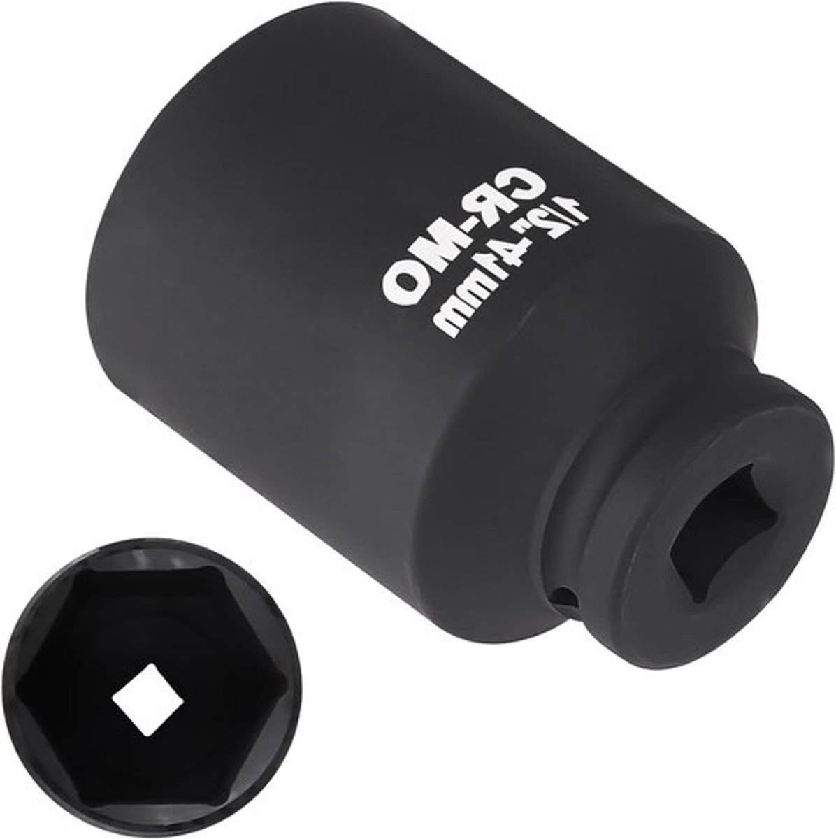 Krachtige 41 mm steeksleutel met 1/2 inch impact sleeves en 6-delige set, gemaakt van chroom vanadium staal voor optimale duurzaamheid en prestaties