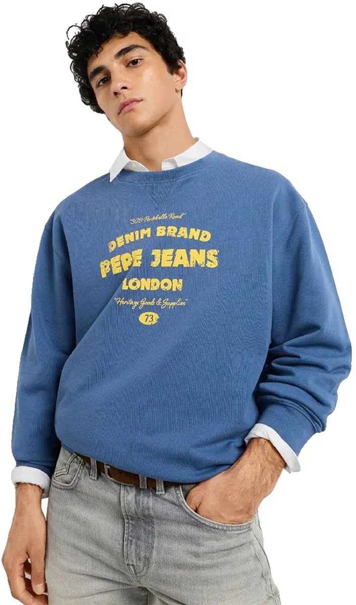 Pepe Jeans Jaxon Sweatshirt Blauw M Man