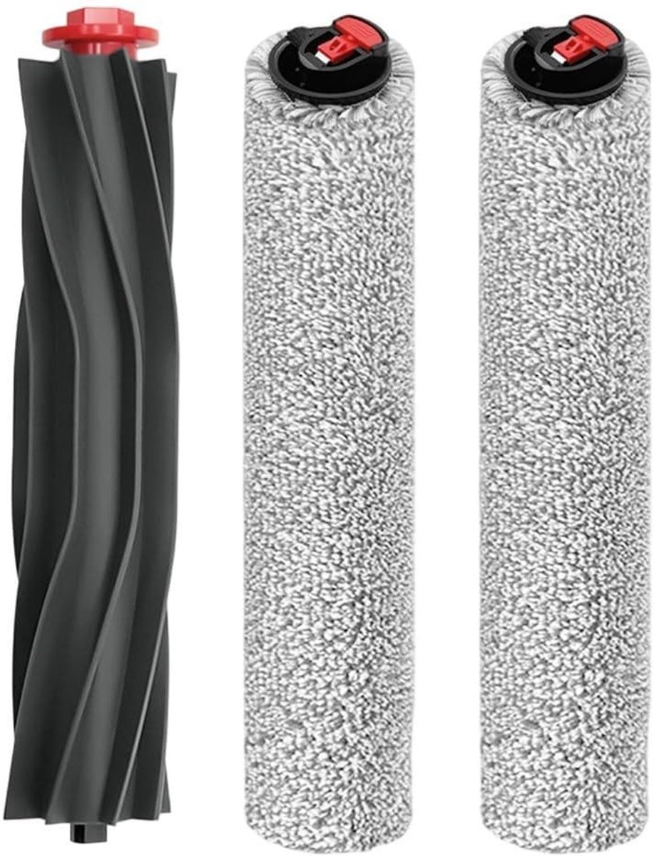 Rolling Brush en 2 Vervangende Mop Kits voor Omni S1 Pro en S1 - Accessoire Set voor Efficiënt Schoonmaken