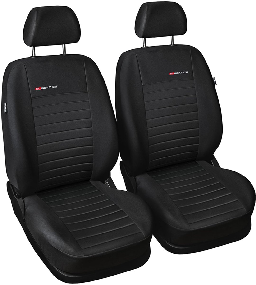 SnelShoppen - Universele Stoelhoezen Auto voor Hyundai i10 - Perfect Passend met Actief Airbagsysteem, Drielaags Materiaal, Stijlvolle Afwerking - Ide
