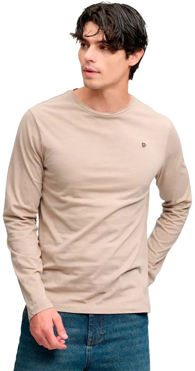 Superdry SD&Co. Top normale pasvorm Heren Tops Beige