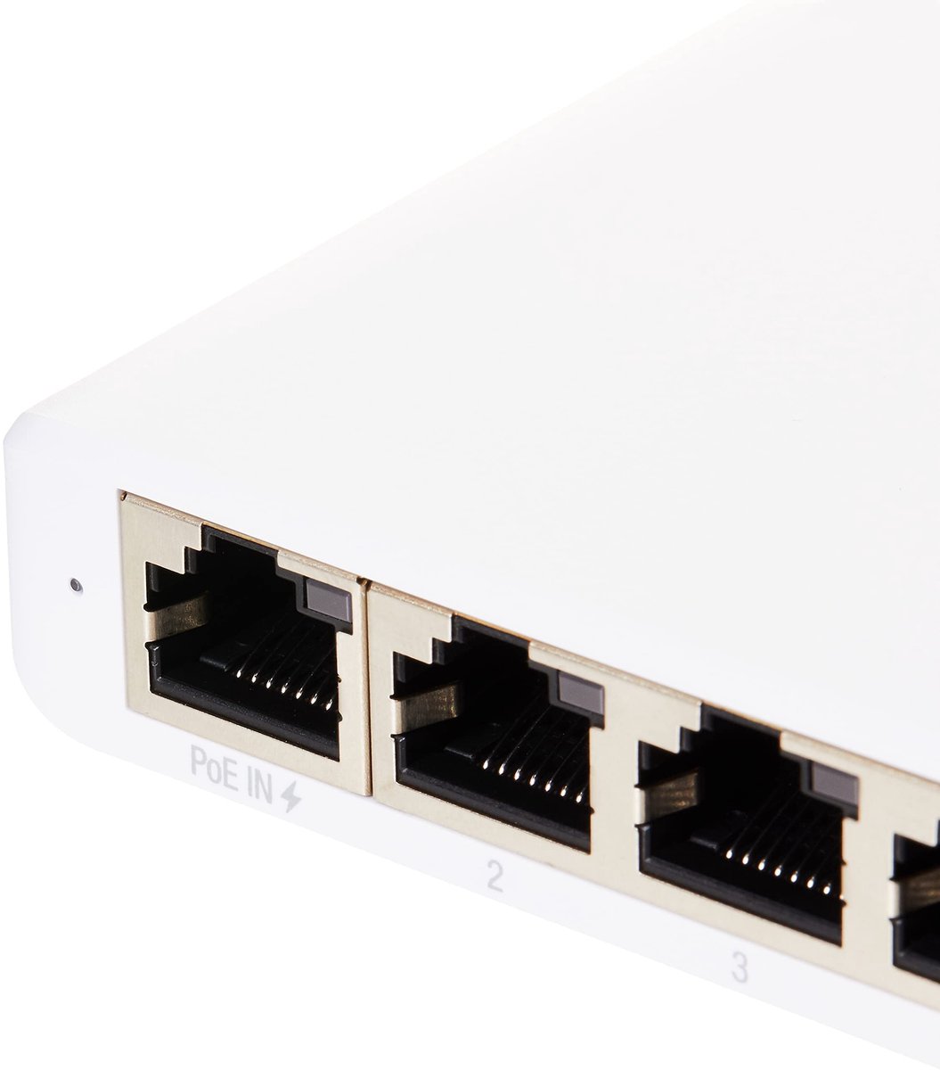 SnelShoppen - Ubiquiti UniFi Switch Flex Mini Gigabit Switch - Compacte Netwerkswitch voor Thuis en Kantoor - 5 Poorten - Plug & Play - Zwart
