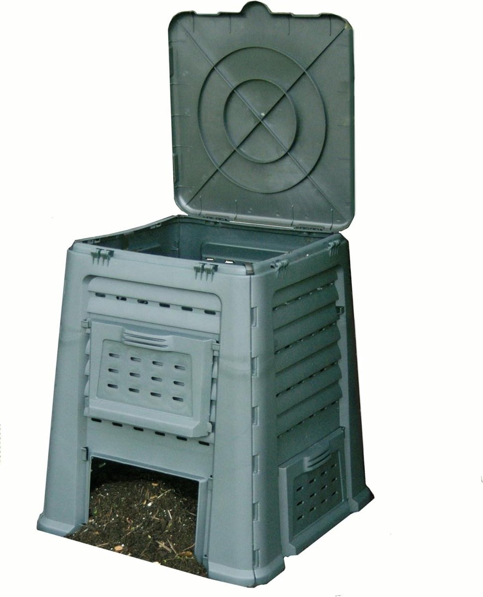 Compostbak Thermoquick - Composteerbak Tuin - Organisch Afval Verwerken - Snelle Compostering - 110 Gallons - Veelkleurig