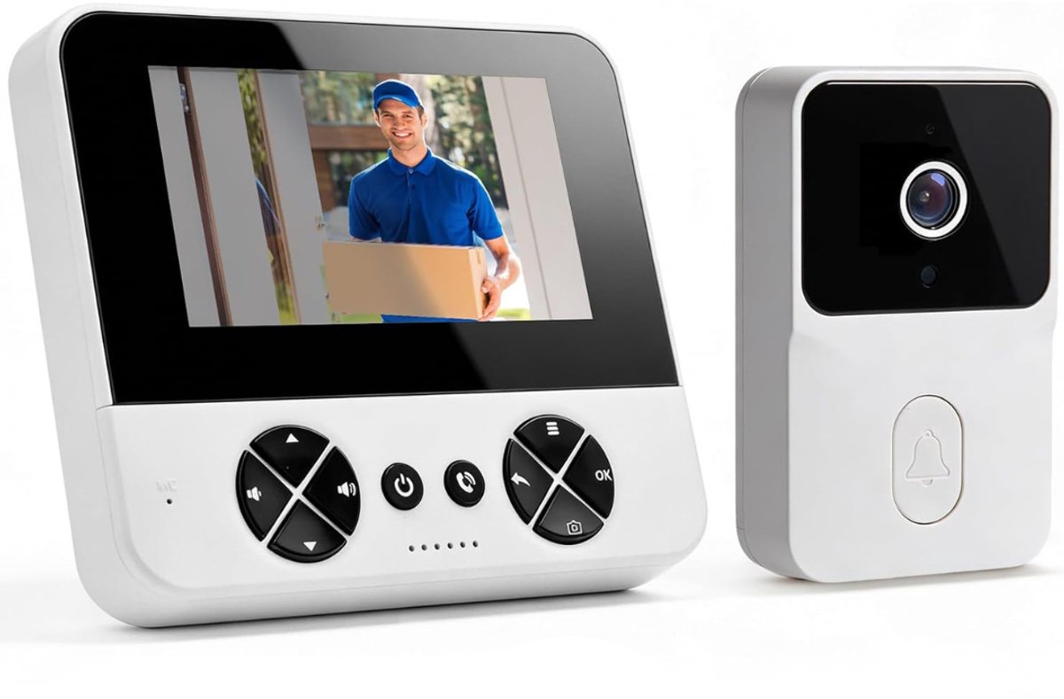 ApexArte® Videodeurbel met Camera - Intercom Systeem - Veiligheid Thuis