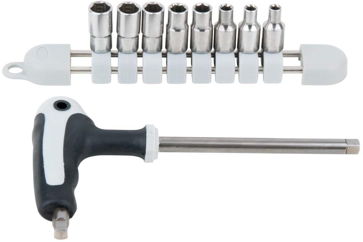 Solidchoice - RVS Steeksleutel Set van 9 Stuks