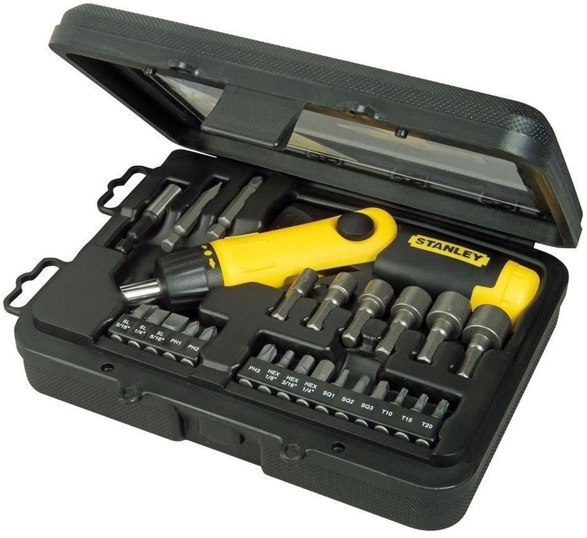 Solidchoice - Set van 24 Pistol Grip Schroevendraaiers