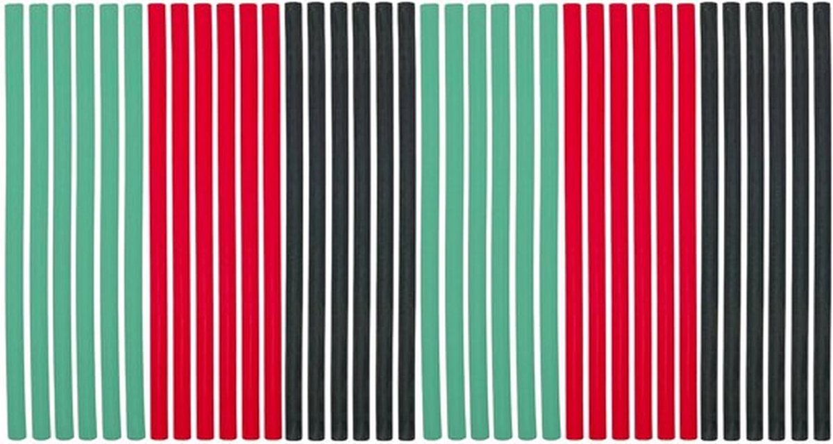 Papilotrollers 36 Stuks - Flexibele Krulspelden - Krullen Zonder Hitte - Geschikt Voor Alle Haartypes - Eenvoudig In Gebruik - 250 mm x Ø 10 mm