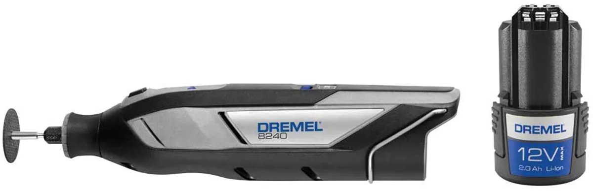 Dremel 8240-5 Multitool - Inclusief 12 V (2.0 Ah) Li-Ion accu, 5 accessoires en lader thumbnail 4