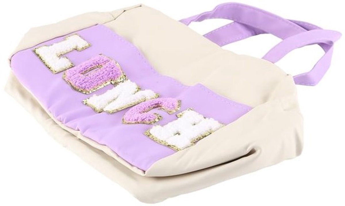 Lunchtas Geïsoleerd - Dames - Waterdicht - Herbruikbaar - Klein - Handgreep - Schattig Letterontwerp - Lunchbox