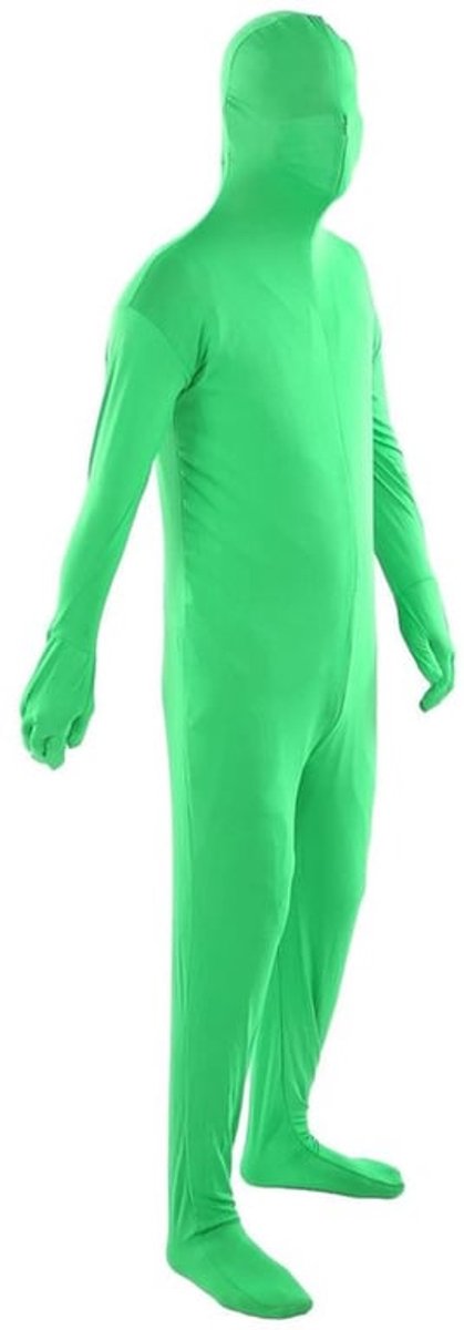 Bodysuit Groen - Unisex Kostuum - Spandex Stretch - Lichtgewicht - Ademend - Verborgen Ritssluiting - Zentai