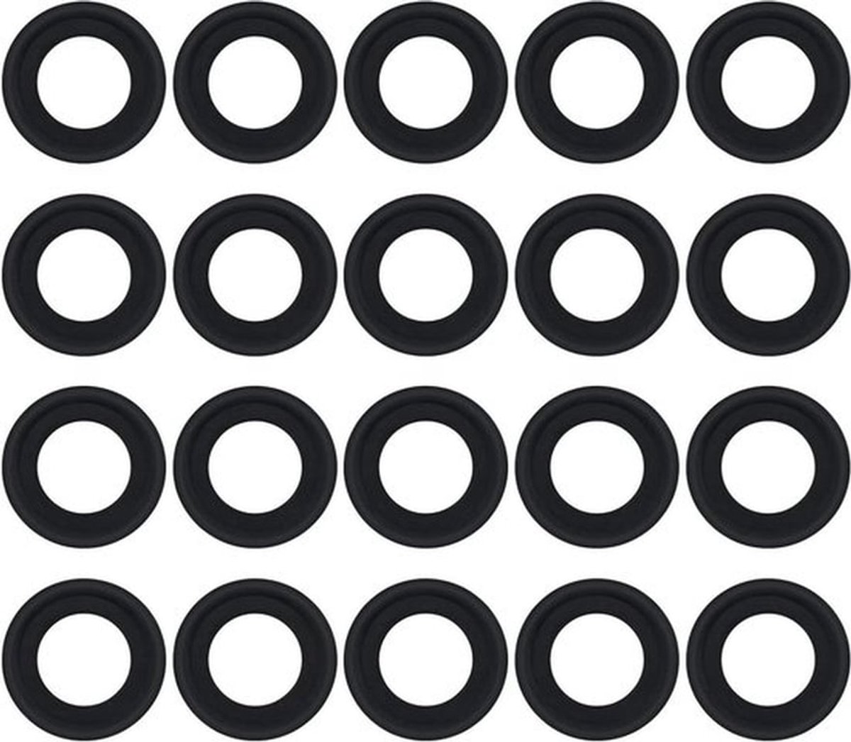 - Olieaftapschroeven - Rubberen sluitringen - Compatibel - Focus C-MAX Cougar Explorer - 13 mm ID 22 mm OD - 20 stuks