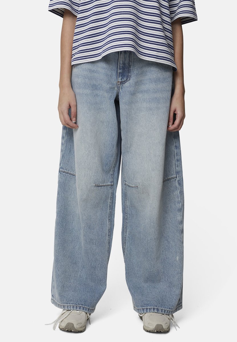 Good For Nothing - Broek - Katoen - Vrouwen - Maat 8 - blauw