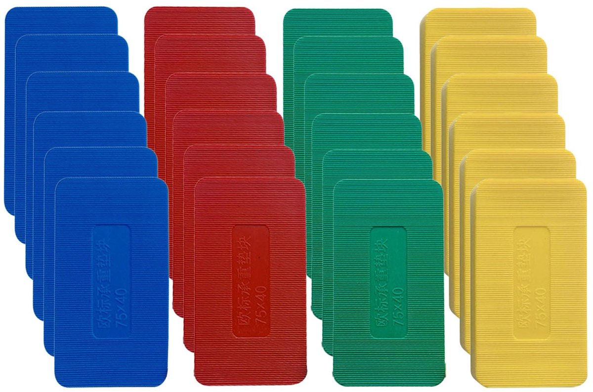 Solidchoice - Set van 60 Plastic Spacers voor Tegels en Ramen