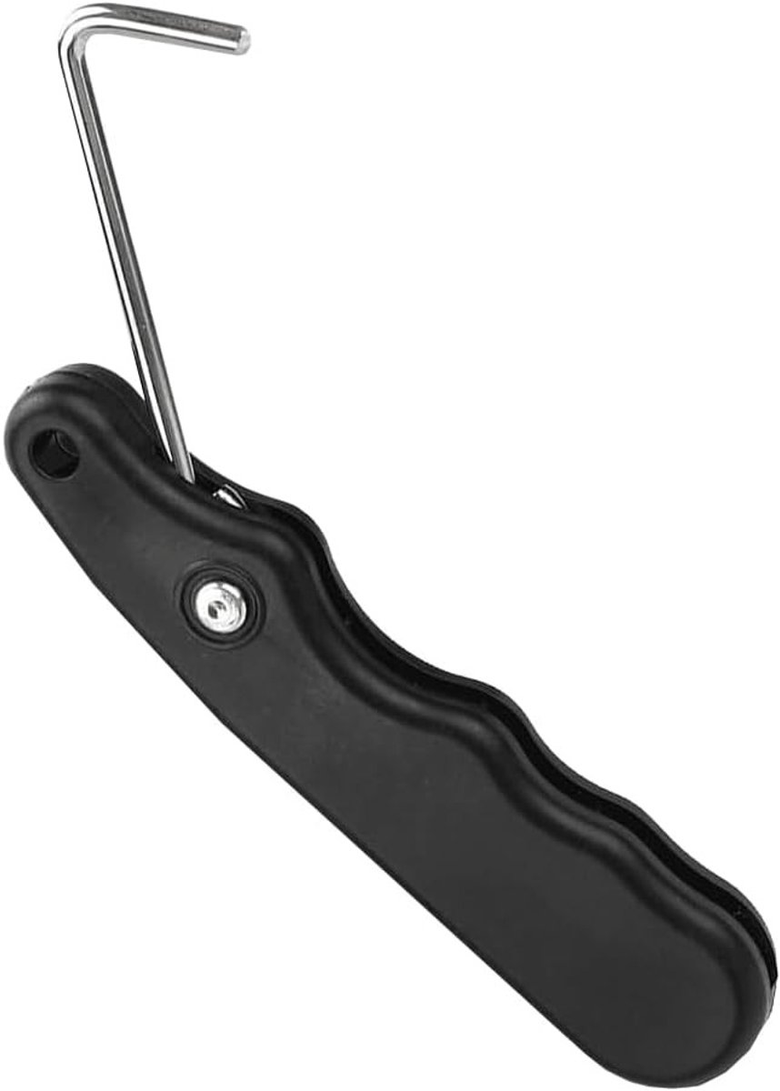 Universele Draagbare Puller voor IJs Hockey, Robuust Metaal, Praktische Unisex Gereedschappen, Blauw, M, Ideaal voor Sport en Activiteiten