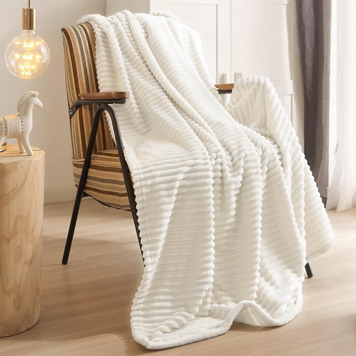 Solidchoice - Premium Flanellen Dekentje 200 x 230 cm, Machinewasbaar